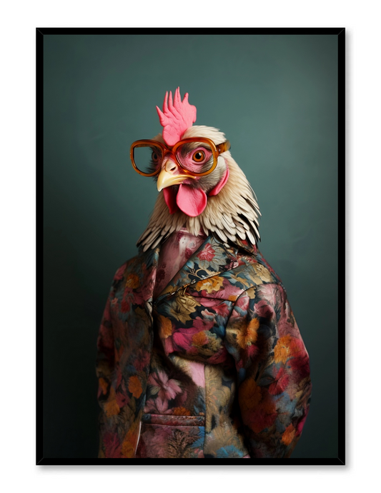Fashionable chicken
